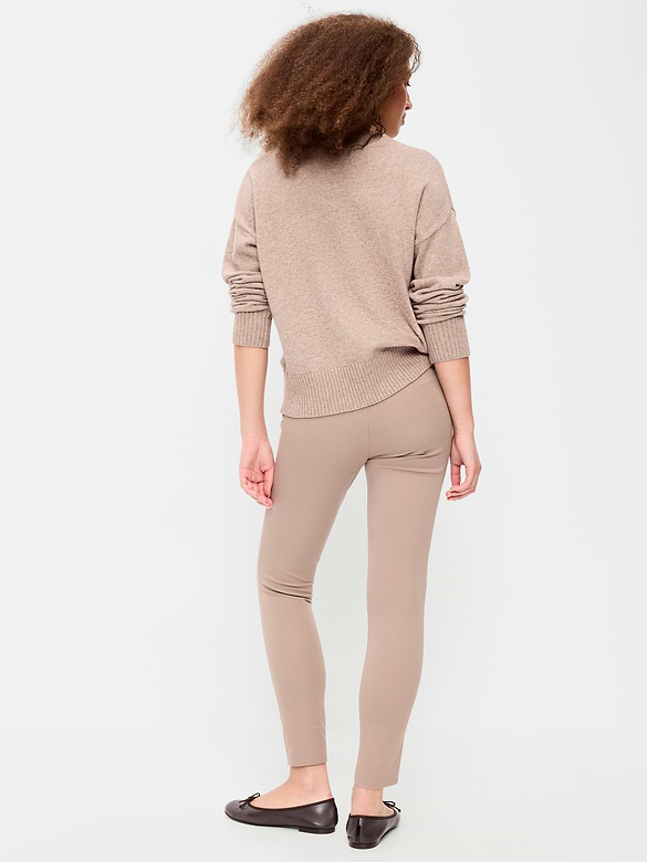 High-Waisted Pixie Skinny Ankle Pants