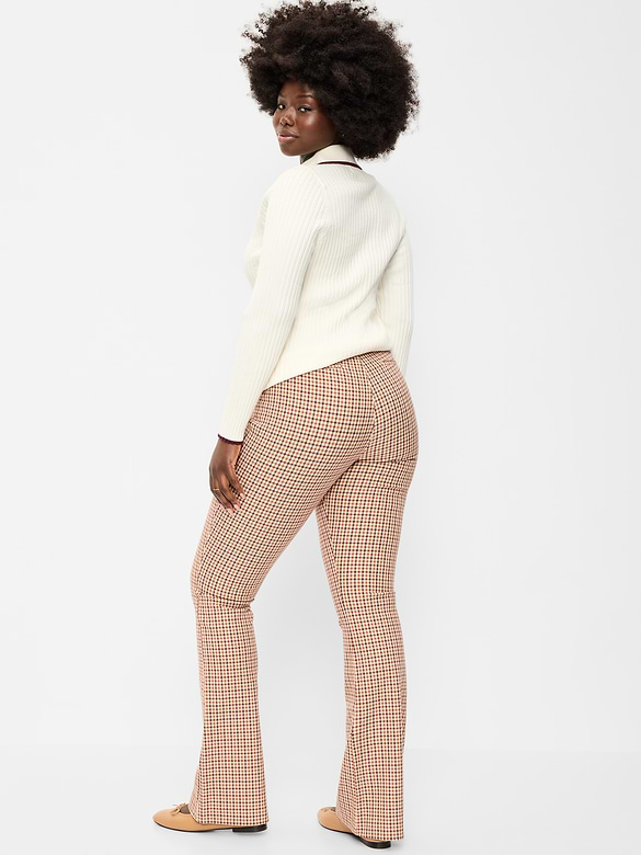 High-Waisted Pixie Flare Pants