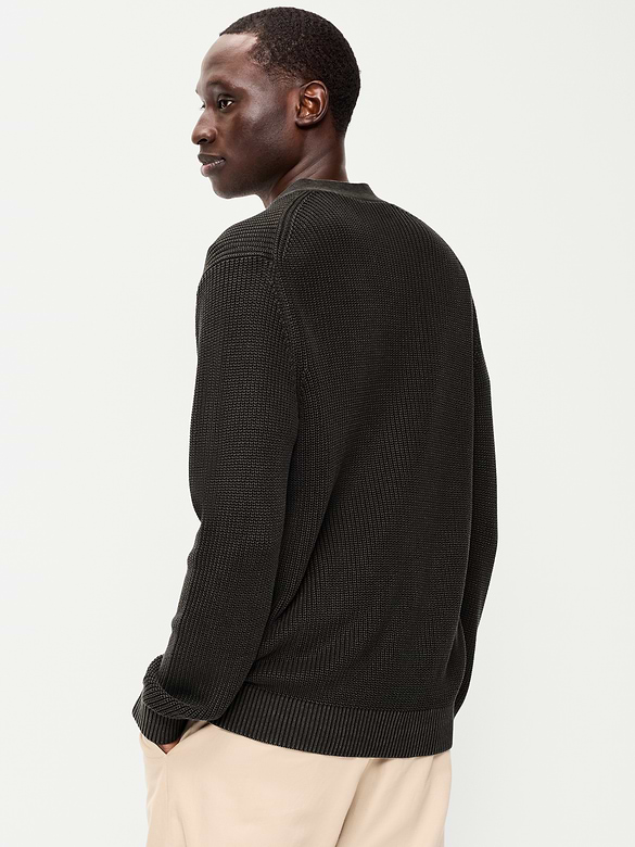 Washed Cardigan Sweater