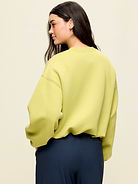 Image number 3 showing, Bounce Fleece Bubble-Hem Sweatshirt