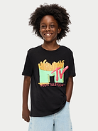 Image number 1 showing, MTV™ Gender-Neutral Graphic T-Shirt Kids