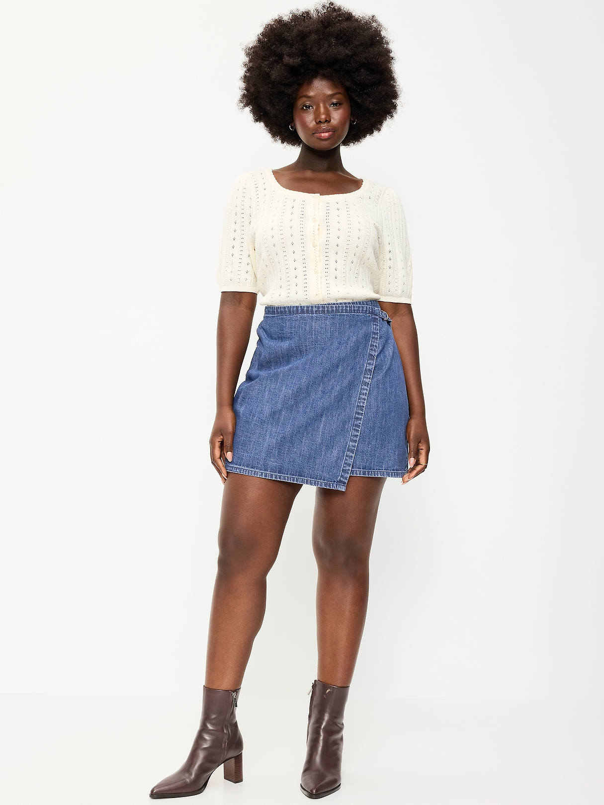 Mini Wrap Skirt | Old Navy