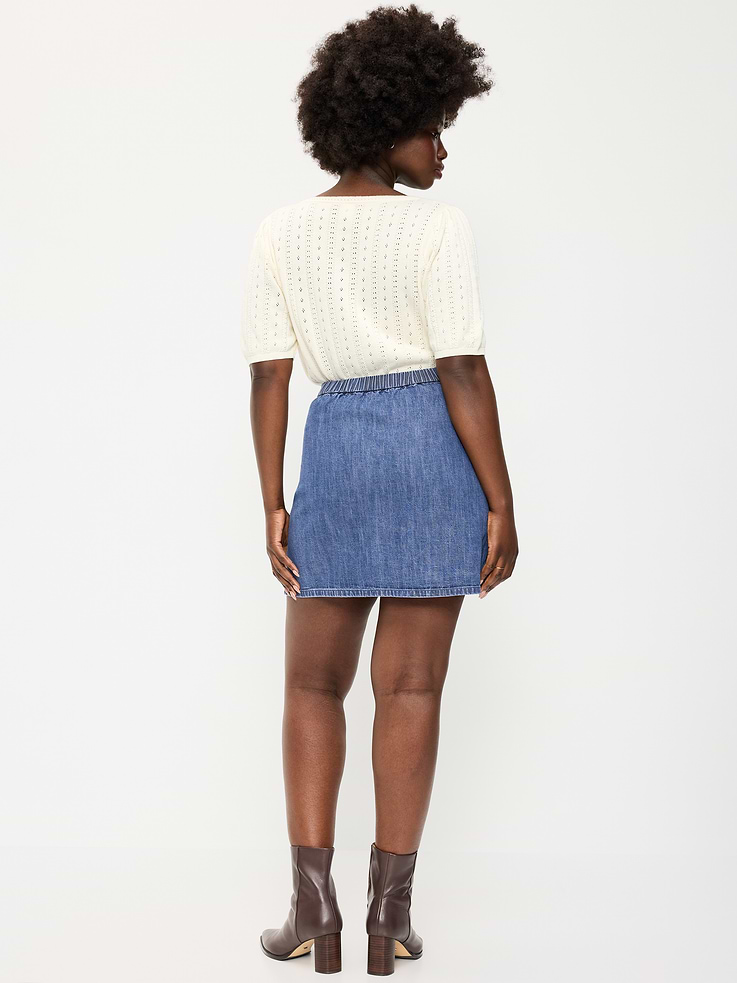Image number 6 showing, Mini Wrap Skirt