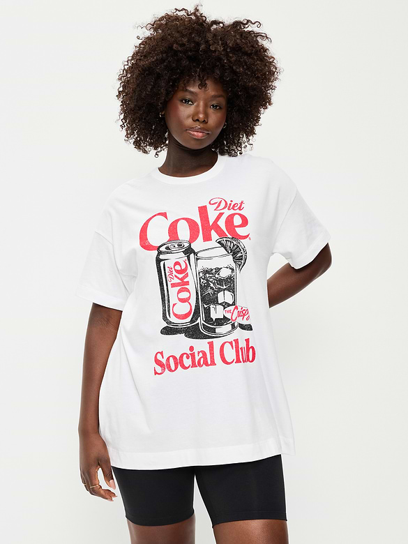 Coca Cola® Oversized Tunic T-Shirt