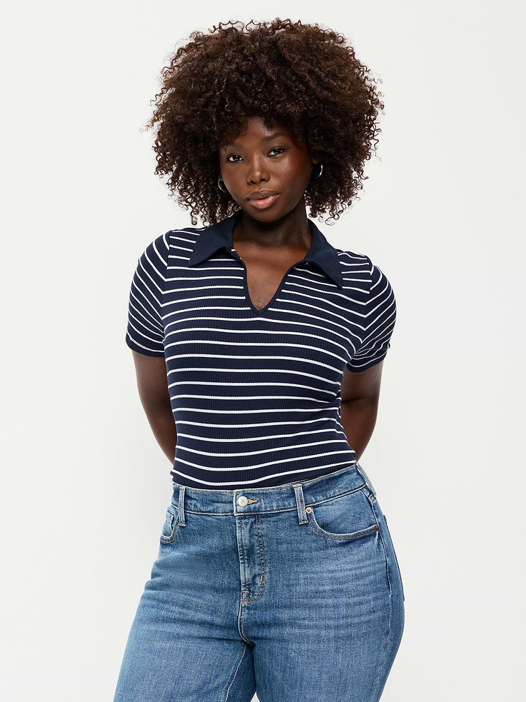Image number 5 showing, Keyhole Polo Top