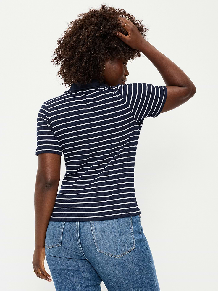 Image number 6 showing, Keyhole Polo Top