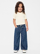 Image number 1 showing, Super Baggy Wide-Leg Jeans for Toddler Girls