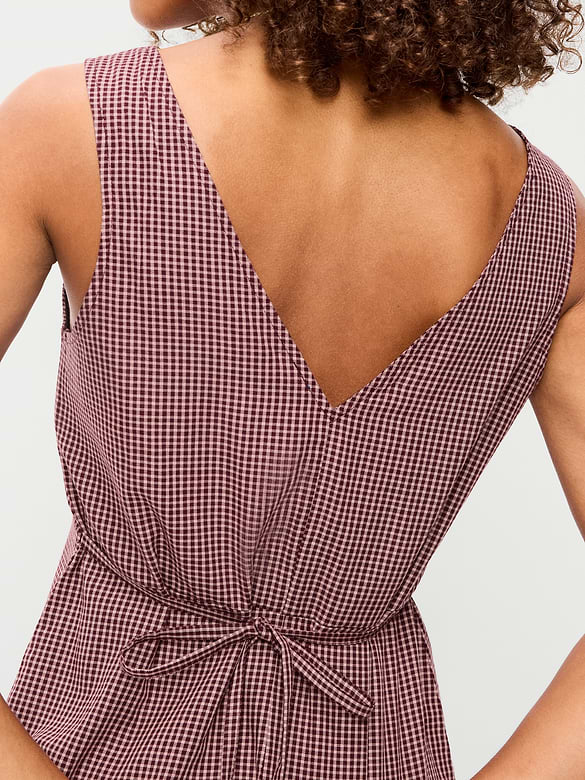 Sleeveless A-Line Mini Dress