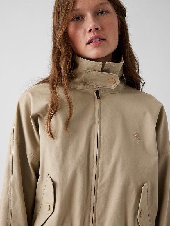 Gap × Malbon Twill Bomber Jacket