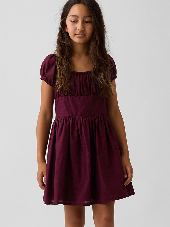 Kids Puff-Sleeve Dress