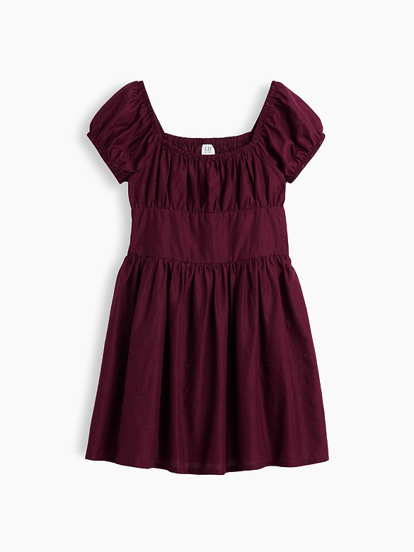 Kids Puff-Sleeve Dress
