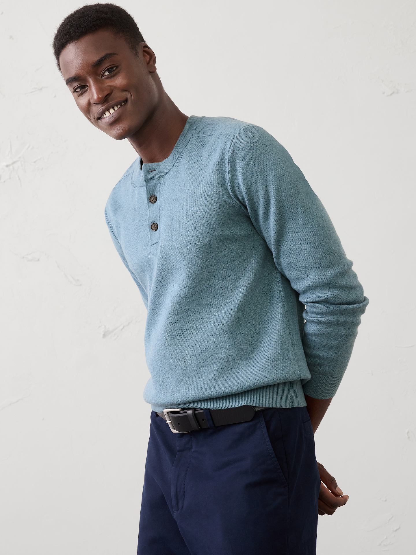 Image number 1 showing, Sweater Henley