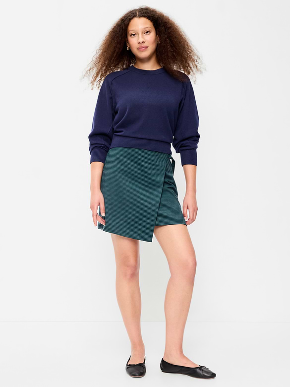 Mini Wrap Skirt