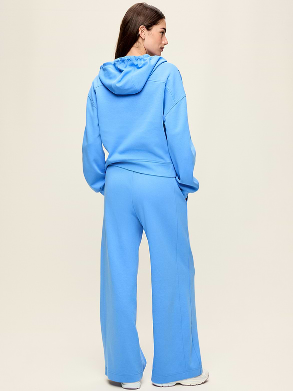Extra High-Waisted Dynamic Fleece Wide-Leg Sweatpants