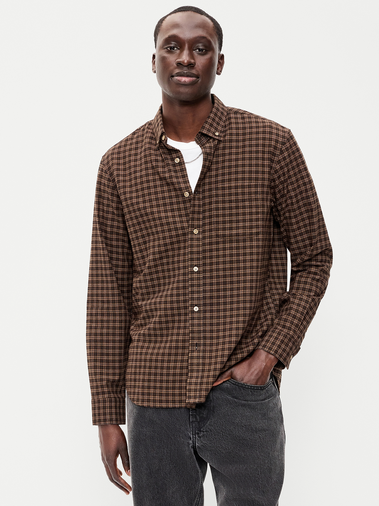 Classic Fit Everyday Oxford Shirt | Old Navy