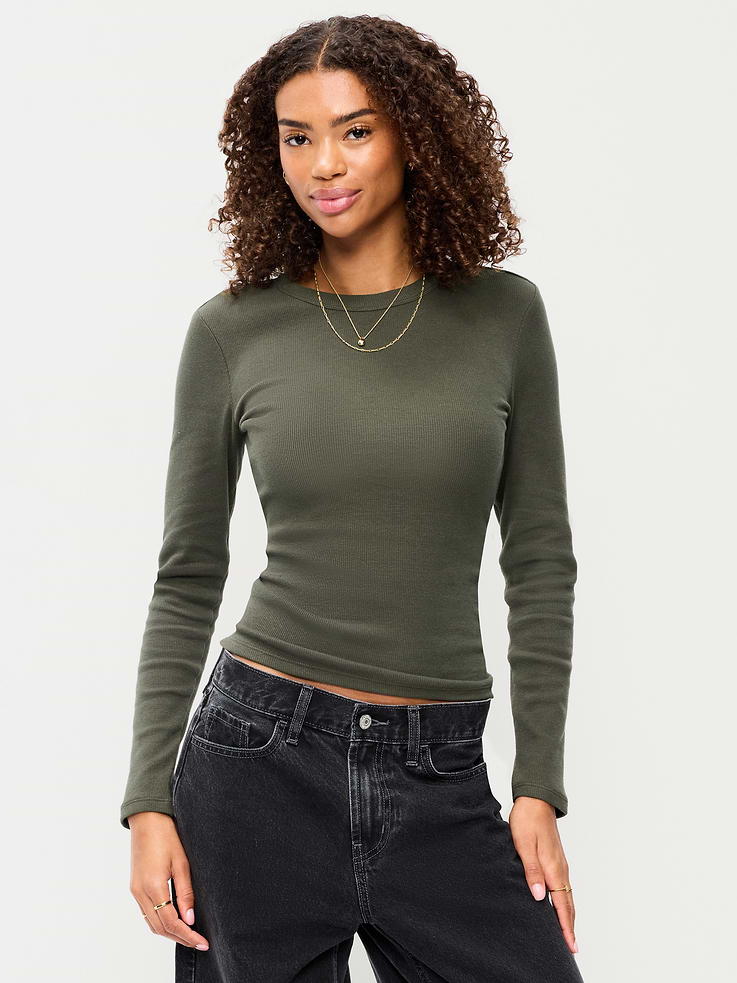 Image number 1 showing, Snug Long-Sleeve T-Shirt