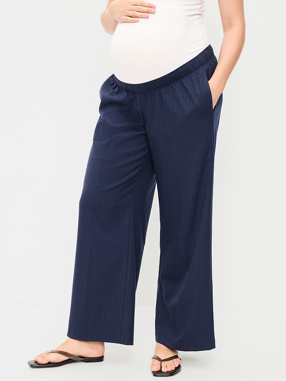 Maternity Wide-Leg Billie Trouser