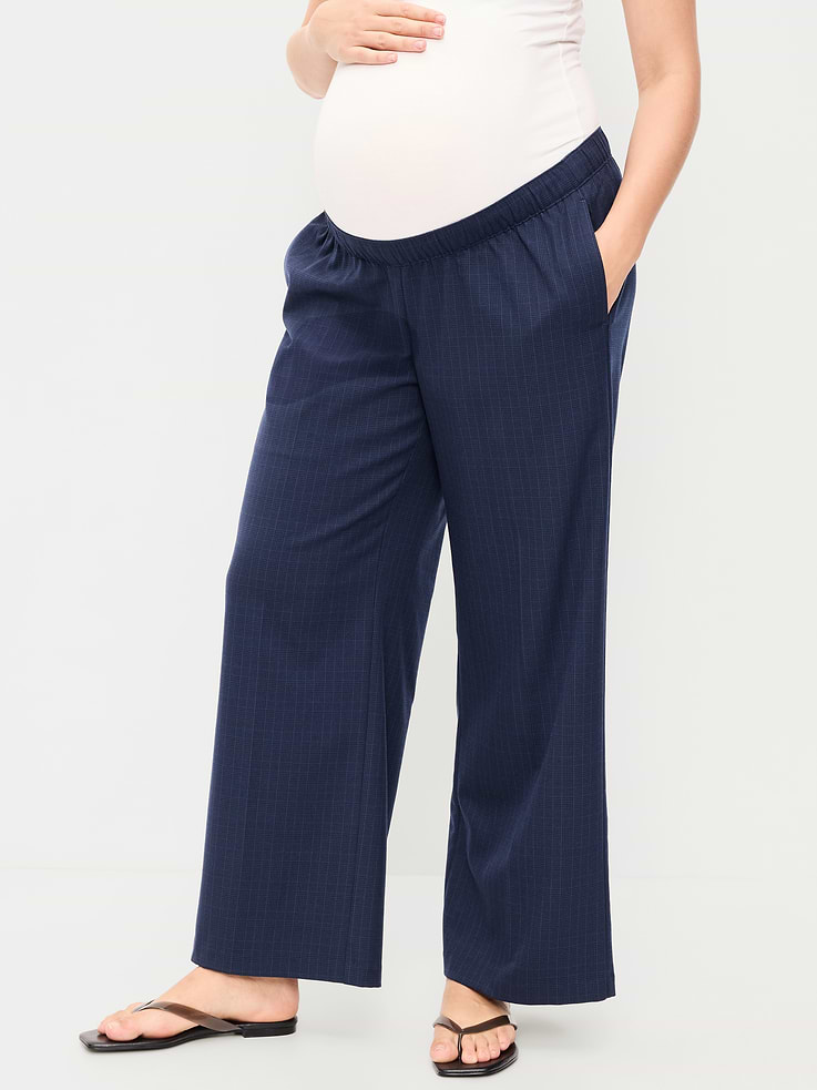 Image number 2 showing, Maternity Wide-Leg Billie Trouser