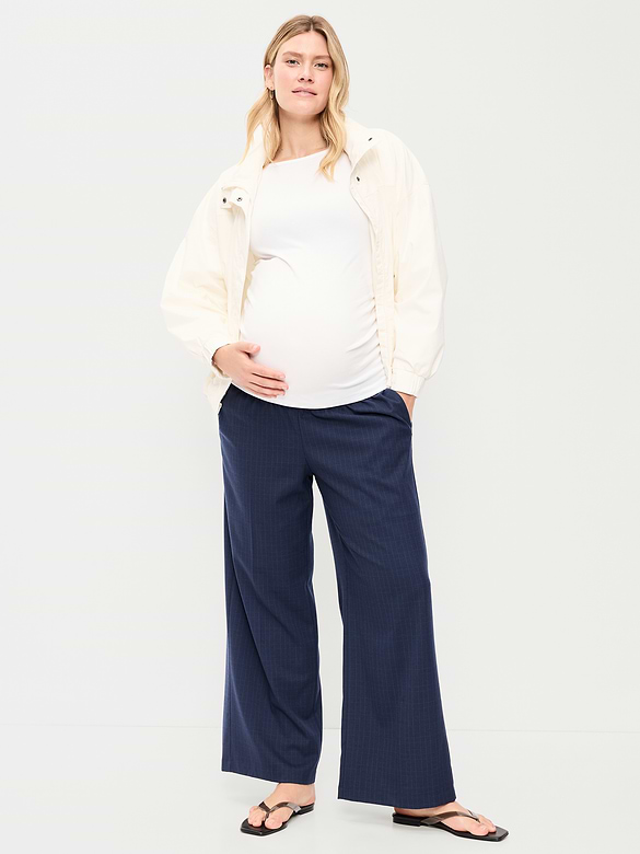 Maternity Wide-Leg Billie Trouser