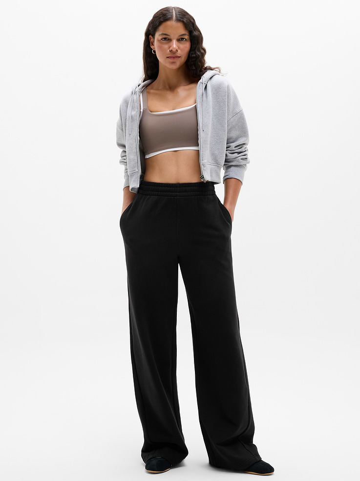 Image number 1 showing, Forever Fleece Classic Wide Leg