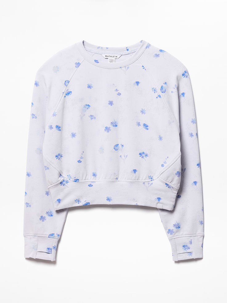 Image number 4 showing, Athleta Girl All Day Crewneck Sweatshirt
