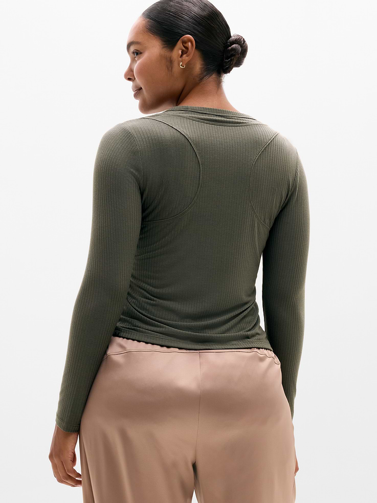 Image number 3 showing, Perfect Rib Layered Top