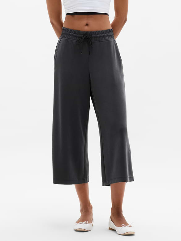Seasoft Wide Crop Pant