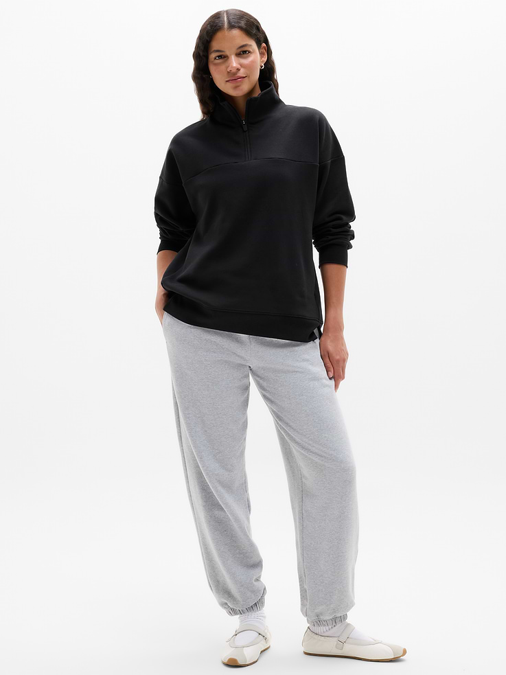 Image 2 of 7, Forever Fleece 1/4 Zip Sweatshirt