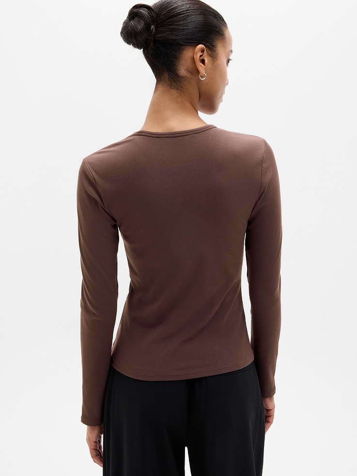 Image number 5 showing, Signature Rib Top