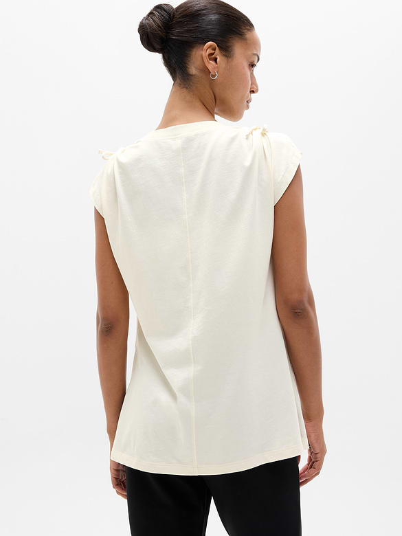 Favorite Cotton Cinched Tee