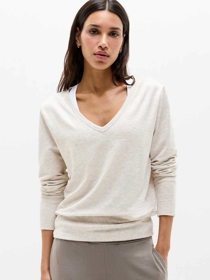 Image number 1 showing, Coaster Luxe V-Neck Sweatshirt
