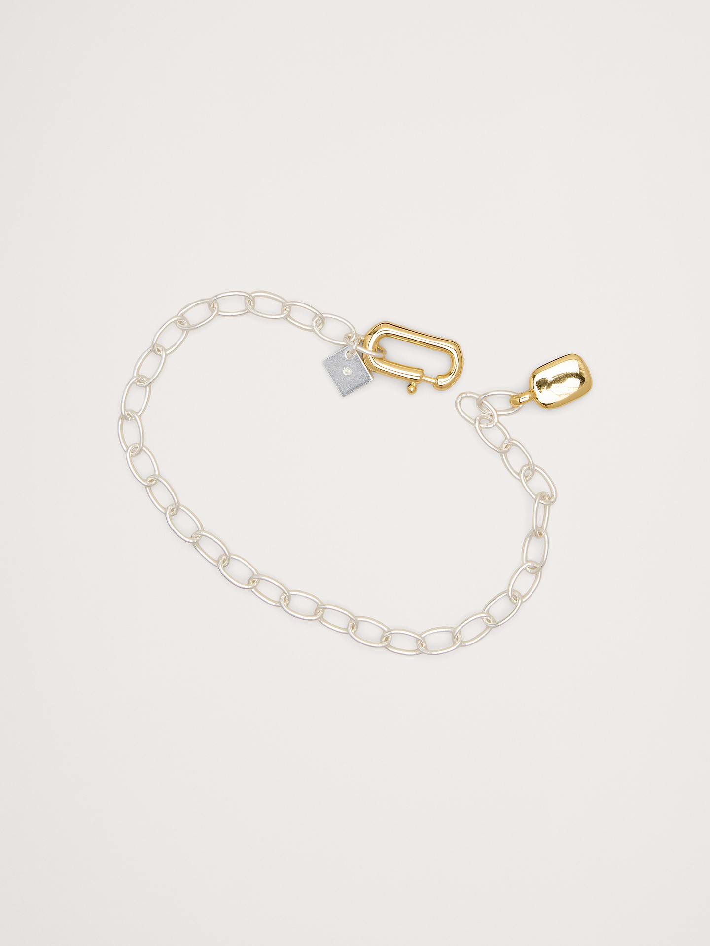 Image number 1 showing, Two-Tone Link Bracelet