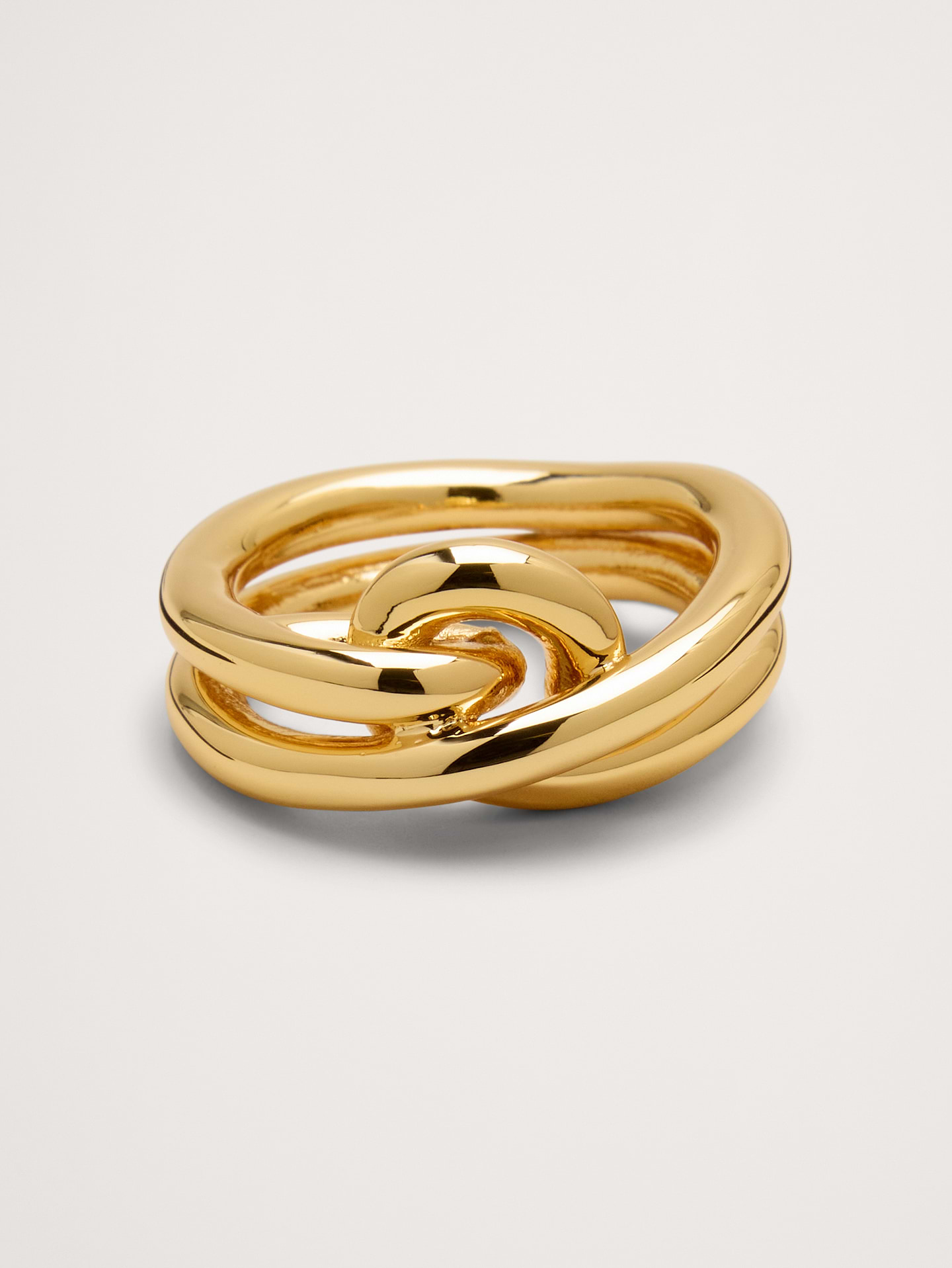 Image number 1 showing, Twisted Knot Ring