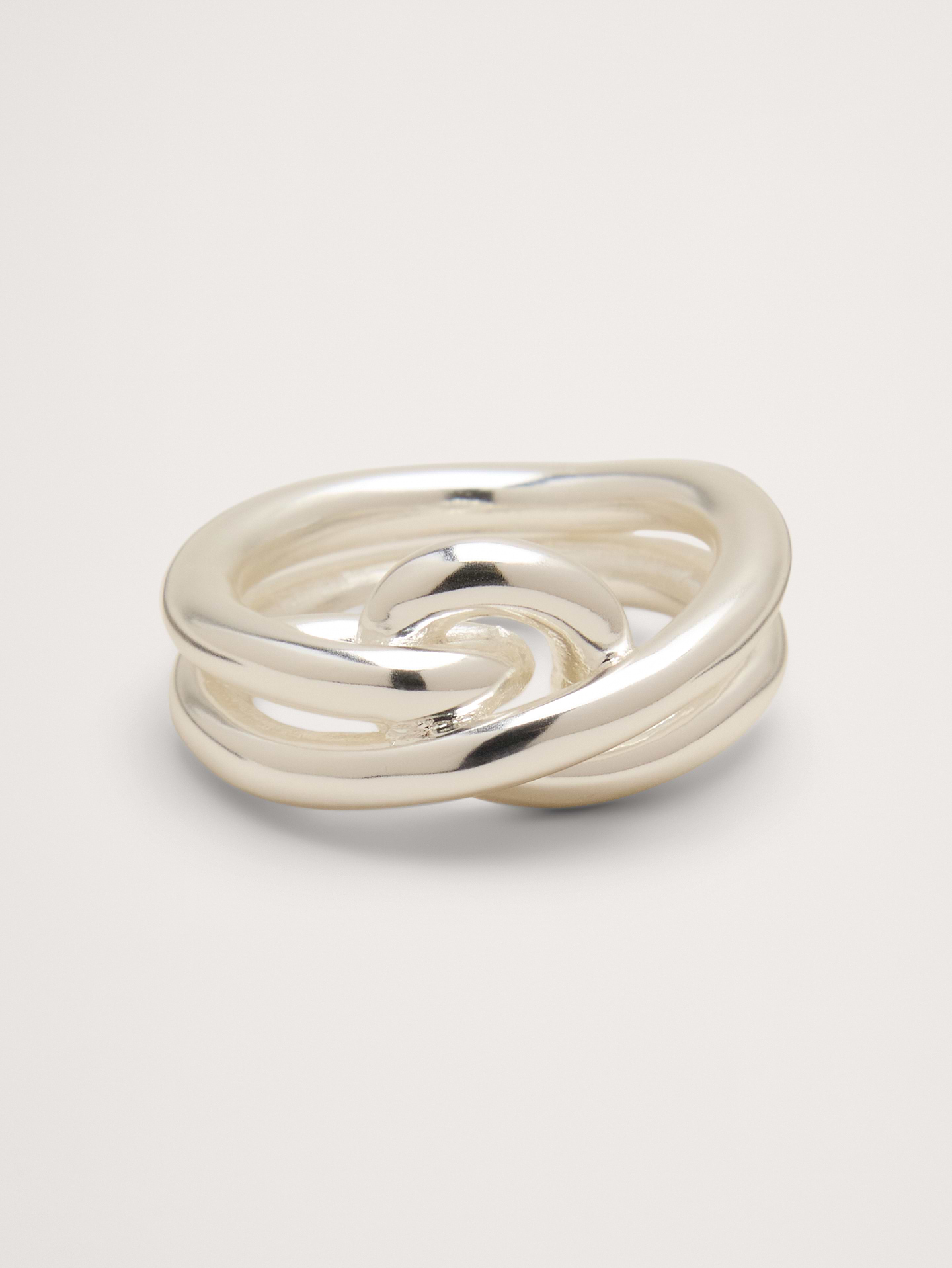 Image number 1 showing, Twisted Knot Ring