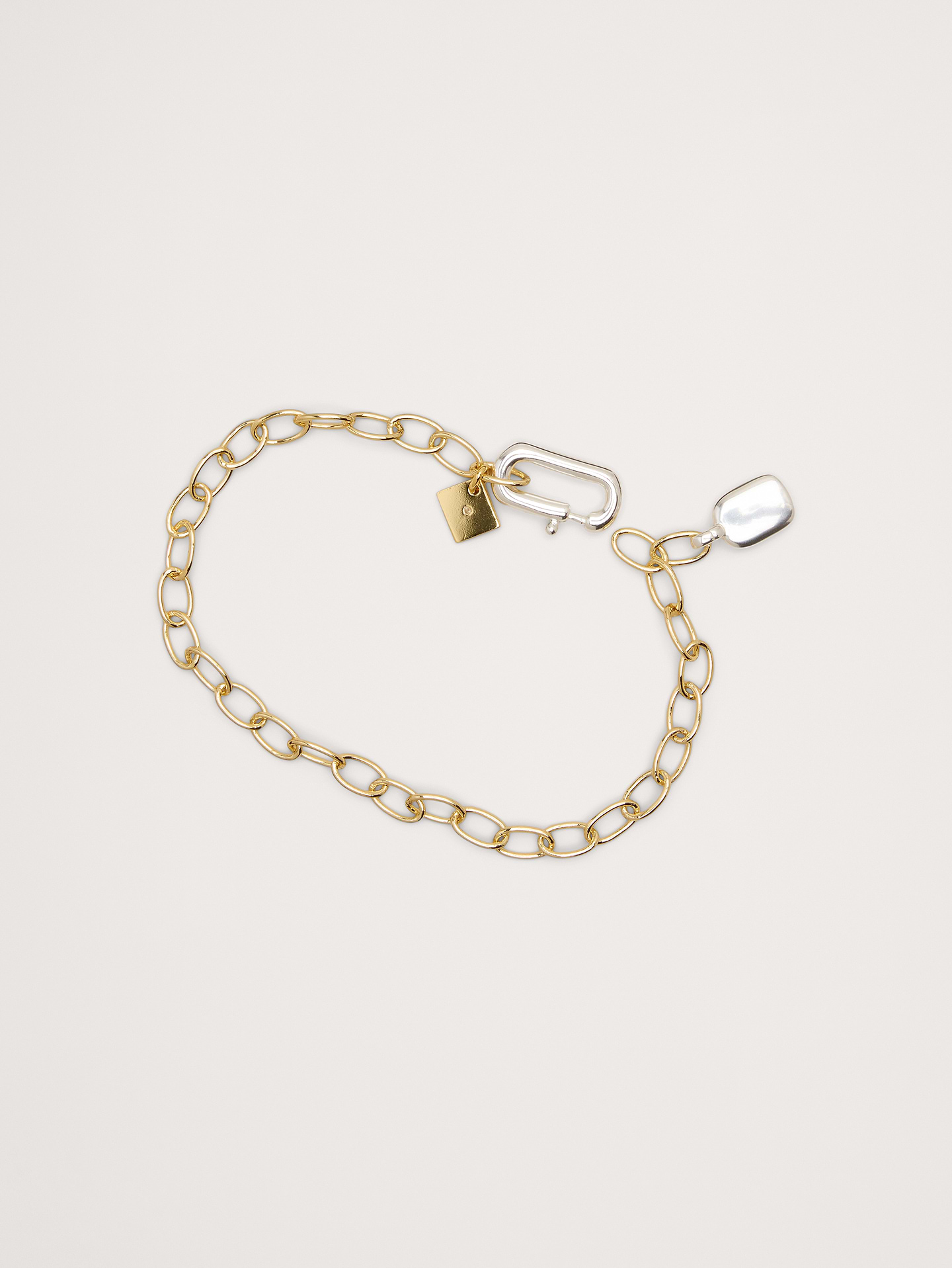 Image number 1 showing, Two-Tone Link Bracelet