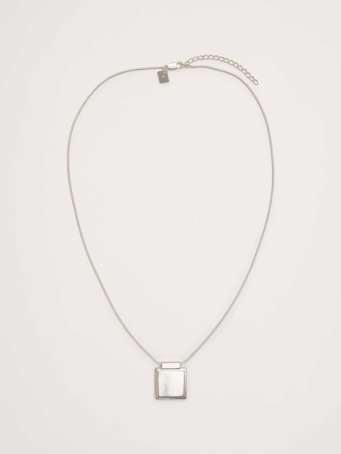 Image number 1 showing, Square Pendant Necklace