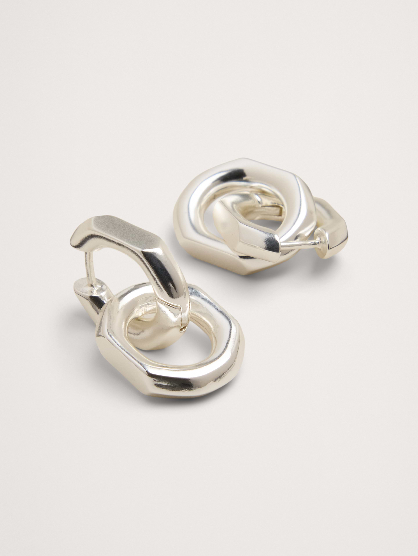Image number 2 showing, Chain Link Earrings