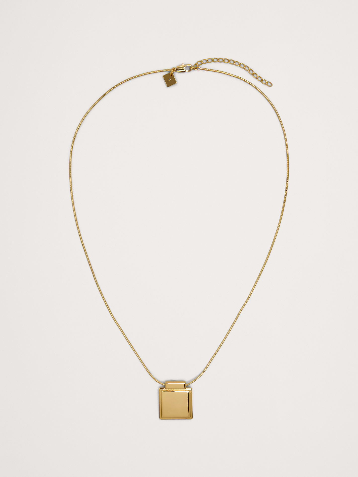 Image number 1 showing, Square Pendant Necklace