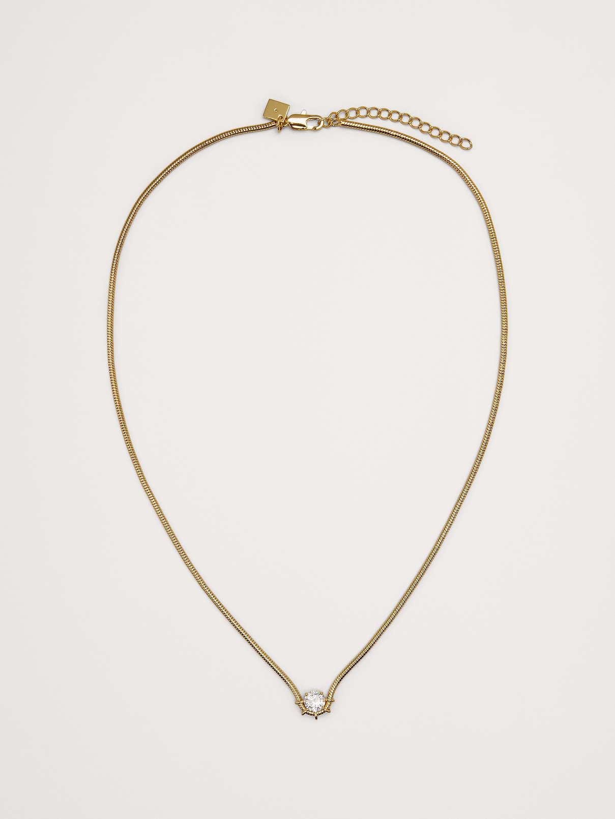 Gem Droplet Necklace