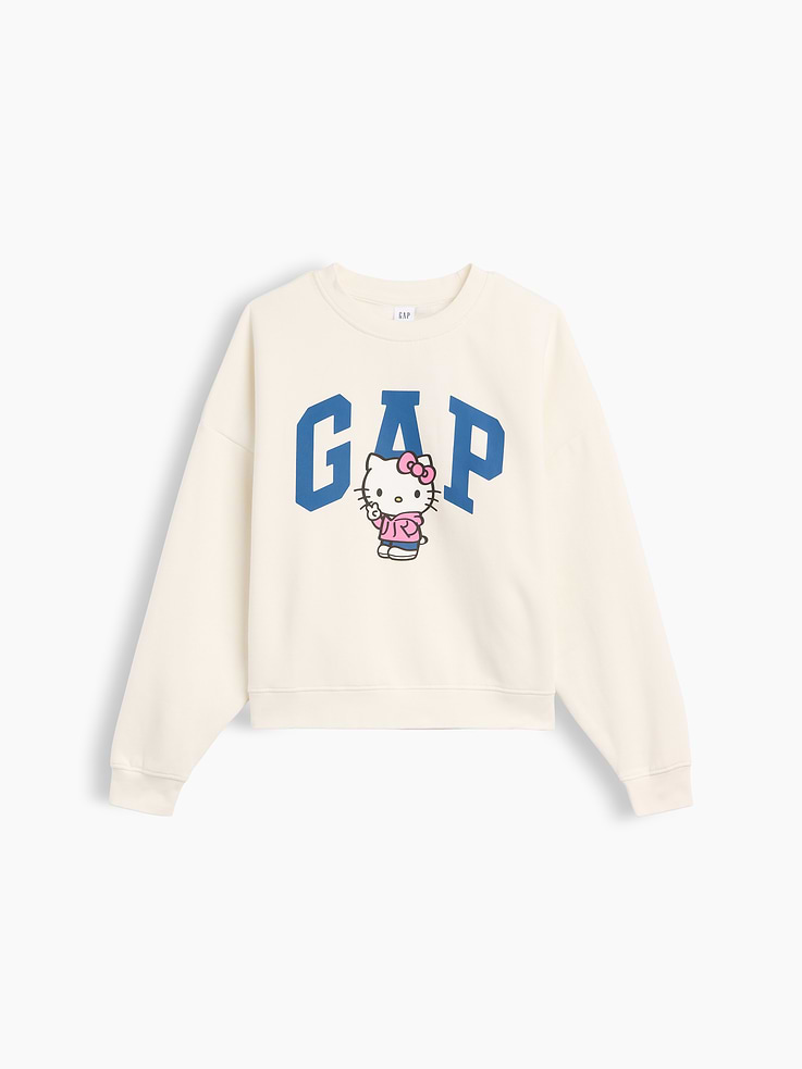Image number 2 showing, Oversized Wedge Crewneck Sweatshirt