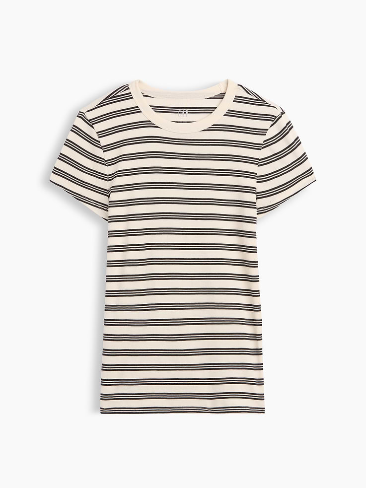 Image number 2 showing, Ribbed Crewneck T-Shirt