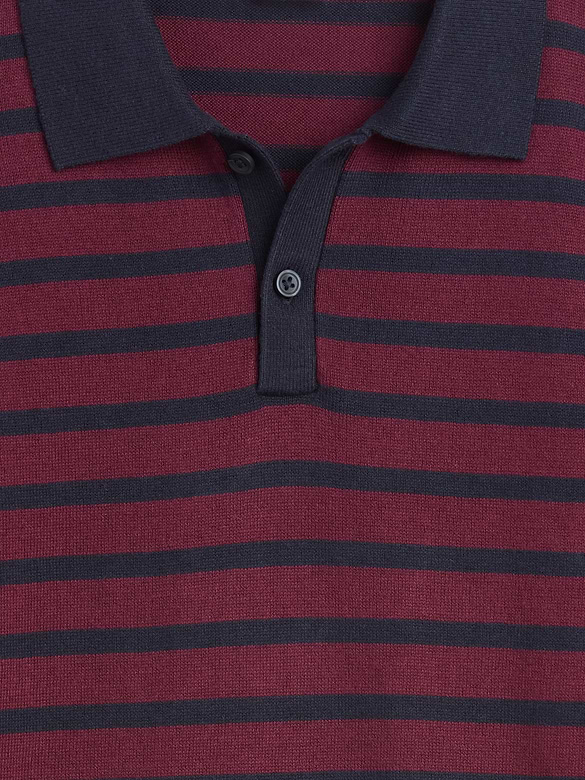 Kids Relaxed Sweater Polo Shirt