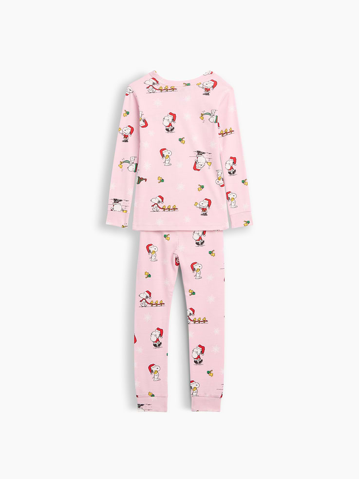 Image 4 of 4, Kids & babyGap Peanuts X-Mas Print PJ Set