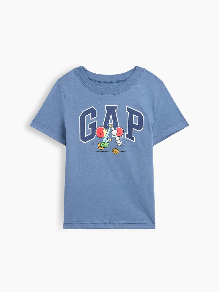 Image number 1 showing, babyGap Peanuts Logo T-Shirt
