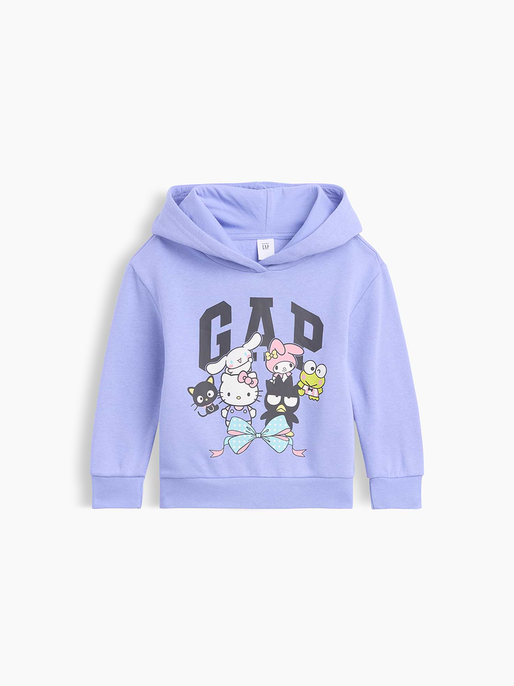 Image number 1 showing, babyGap Hello Kitty Relaxed Logo Hoodie