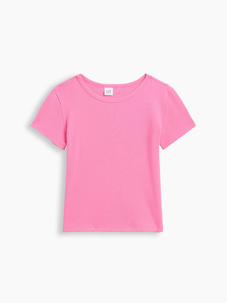 Image number 1 showing, Kids Ribbed T-Shirt