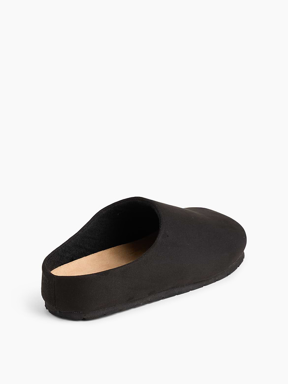 Kids Vegan Suede Clogs