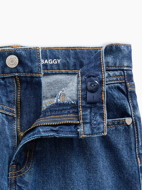 Kids Low Rise Front Yoke Baggy Jeans