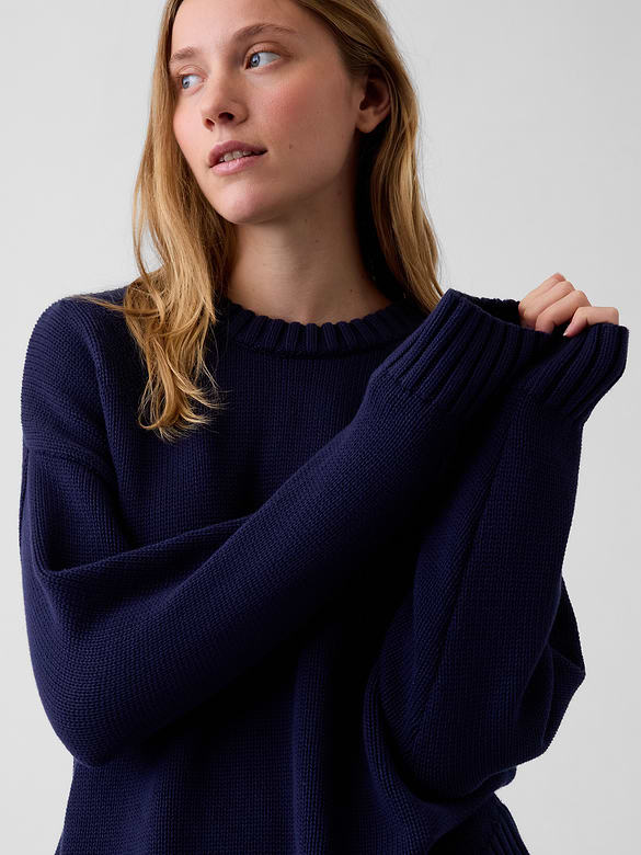 100% Cotton Oversized Sweater