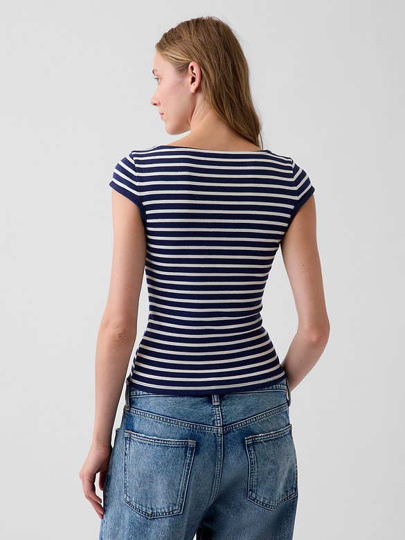 Modern Boatneck T-Shirt